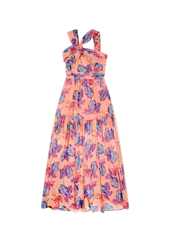 VESTIDO LARGO ESTAMPADO