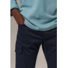 PANTALÓN CARGO AZUL