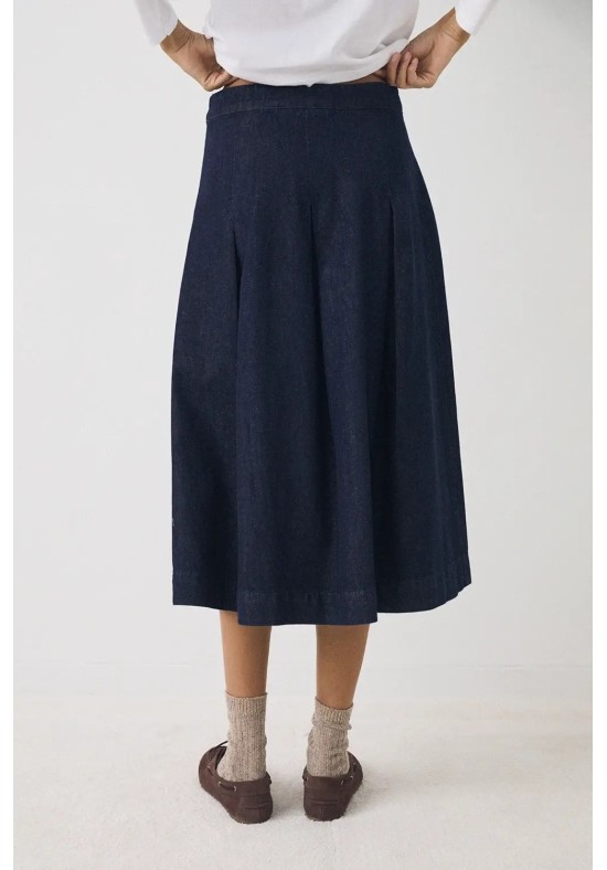 FALDA MIDI DENIM PHOENIX