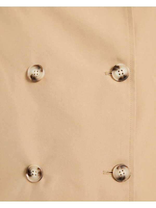 TRENCH CORTO CON BOTONES