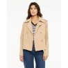 TRENCH CORTO CON BOTONES