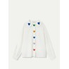 CAMISA CON BORDADOS DE CORAZONES
