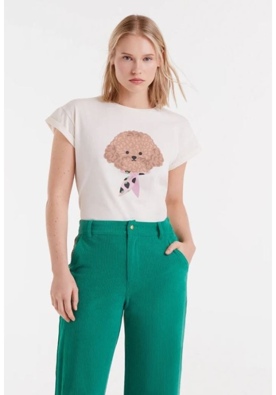 CAMISETA PRINT CANICHE