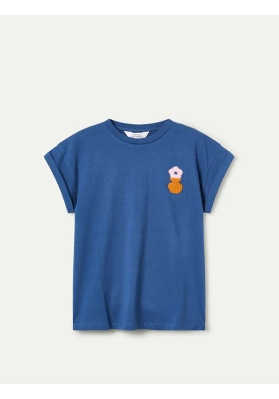 CAMISETA BORDADO FLORAL