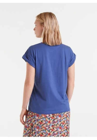 CAMISETA BORDADO FLORAL