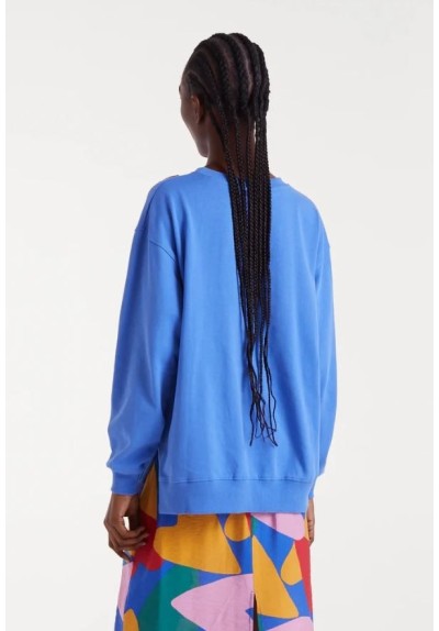 SUDADERA PRINT CORAZONES