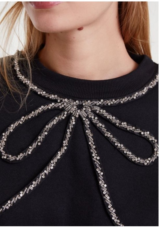 SUDADERA CUELLO LAZO