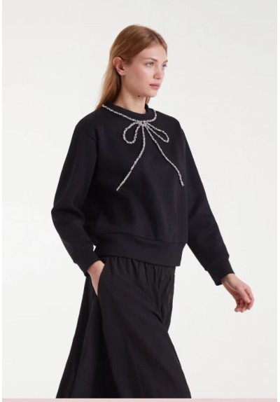 SUDADERA CUELLO LAZO