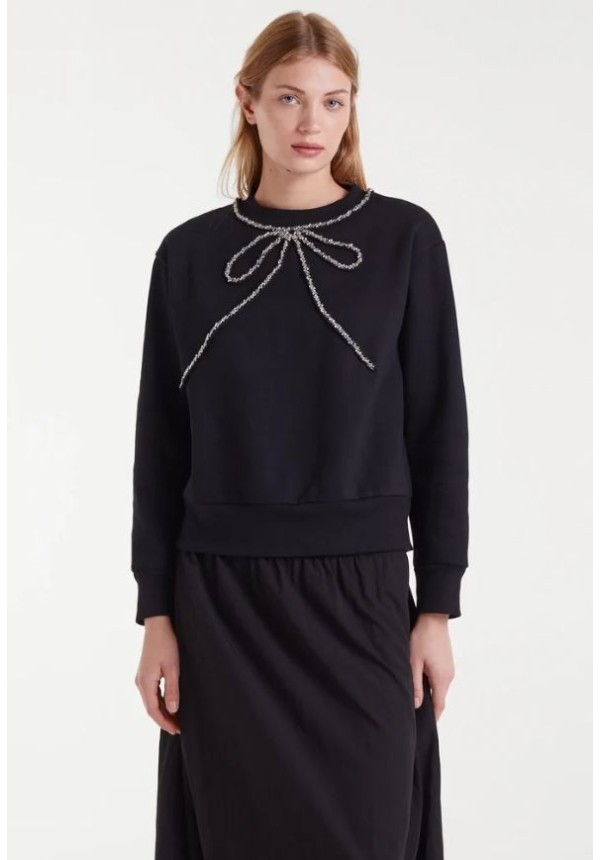 SUDADERA CUELLO LAZO