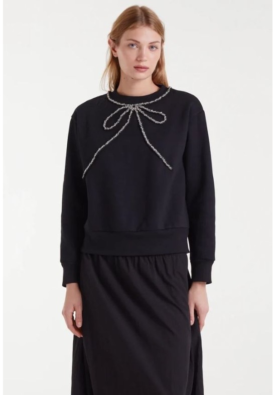 SUDADERA CUELLO LAZO