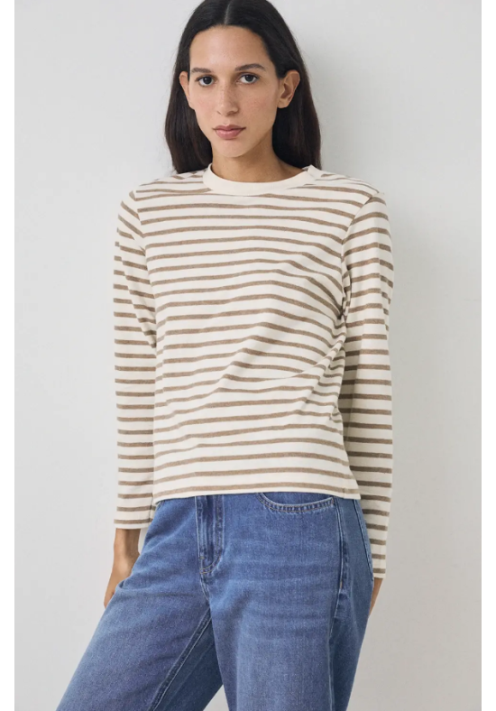 SUDADERA FELPA STRIPES