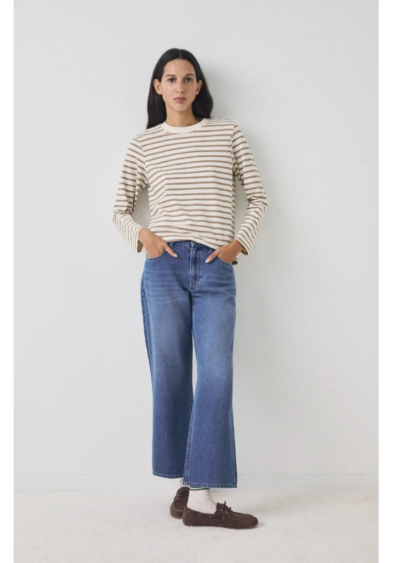 SUDADERA FELPA STRIPES