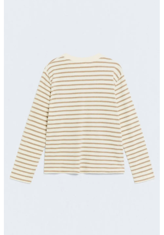 SUDADERA FELPA STRIPES