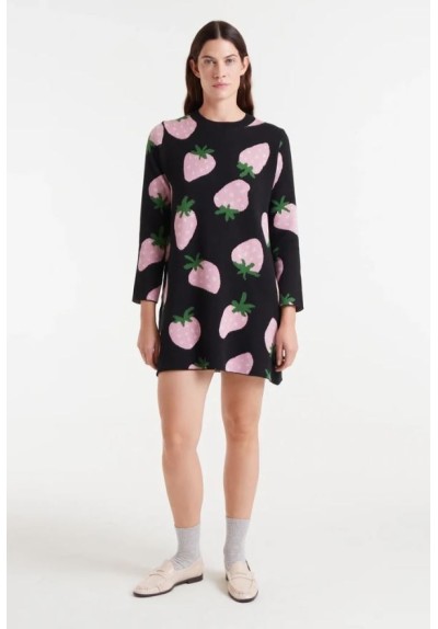 VESTIDO ESTAMPADO FRESAS