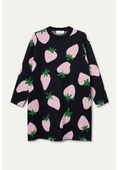 VESTIDO ESTAMPADO FRESAS