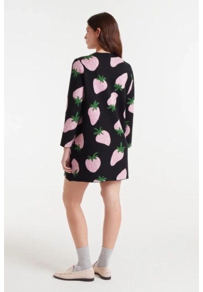 VESTIDO ESTAMPADO FRESAS