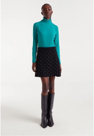 FALDA MINI PRINT PUNTOS
