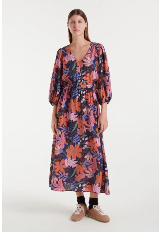 VESTIDO LARGO PRINT TIGERLILY