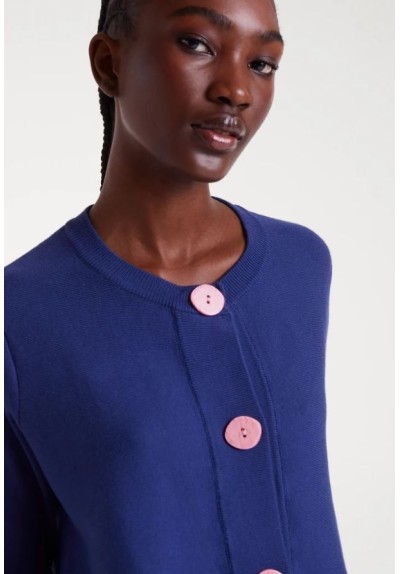 CARDIGAN EVASÉ NAVY BLUE