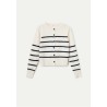 CARDIGAN RAYAS MARINERAS