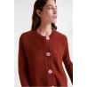 CARDIGAN EVASÉ MARRÓN