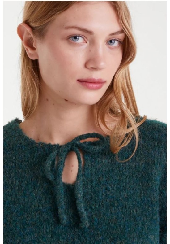 JERSEY VERDE TEXTURA