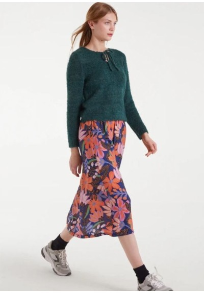 JERSEY VERDE TEXTURA